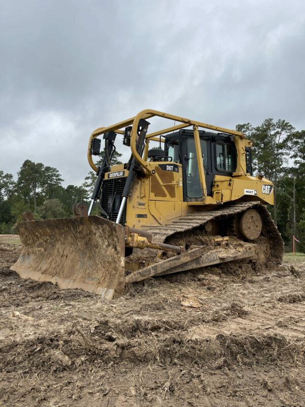 Payloader on dirt